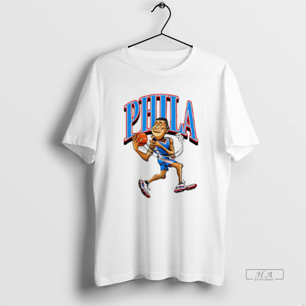 Official Philadelphia 76ers Basketball Player Caricature T-Shirts, Hoodie, Sweatshirt | CiraTrend.com