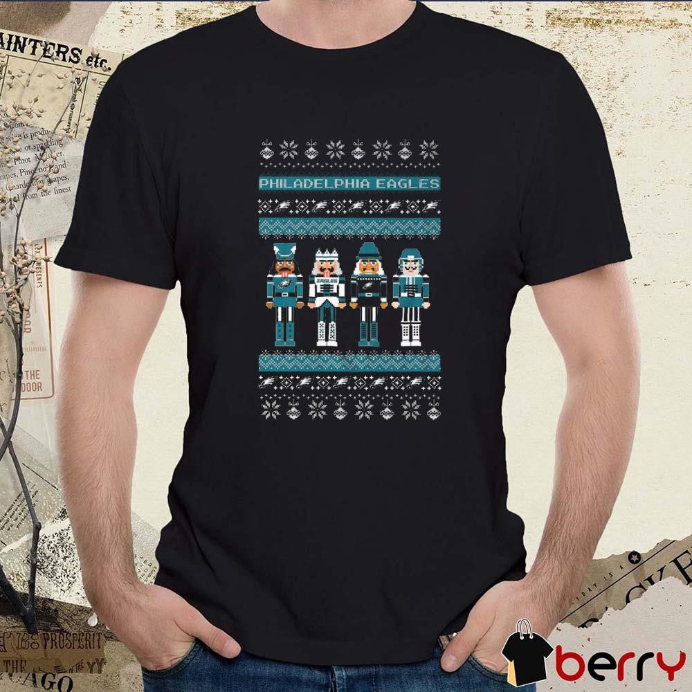 Philadelphia Eagles Holiday Nutcracker NFL Ugly Christmas Sweater 2024 t-shirt