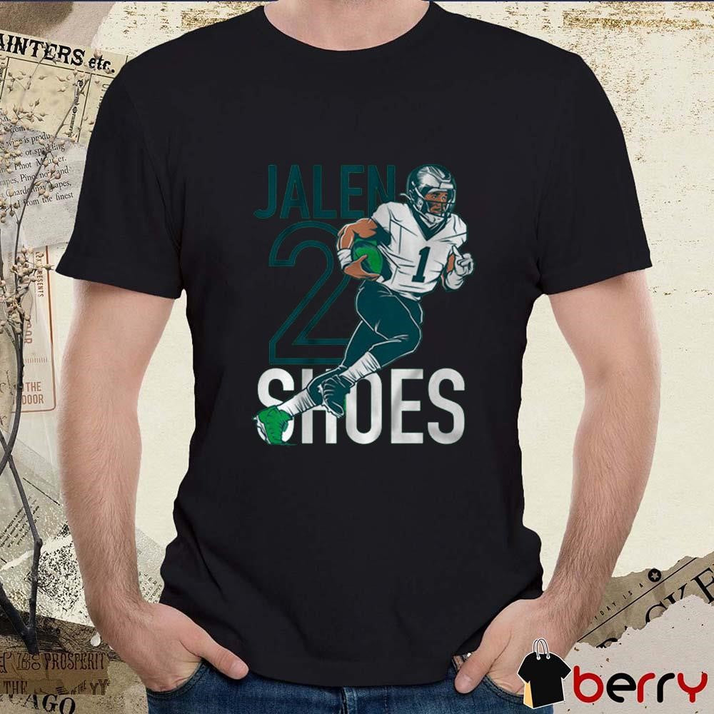 Philadelphia Eagles NFL Jalen Hurts Two Shoes Player t-shirt