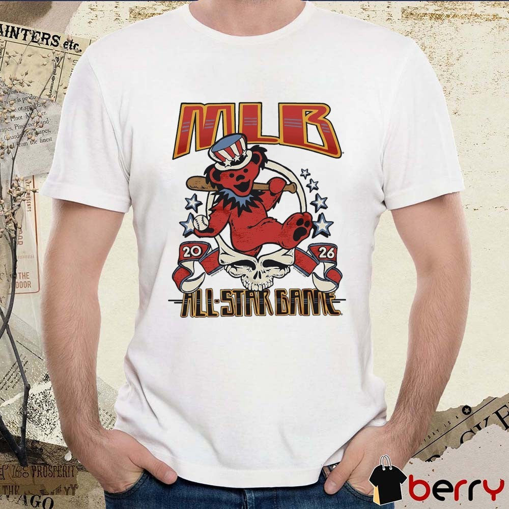 Philadelphia Phillies MLB Pop Up Tee 2026 Grateful Dead All Star Game t-shirt