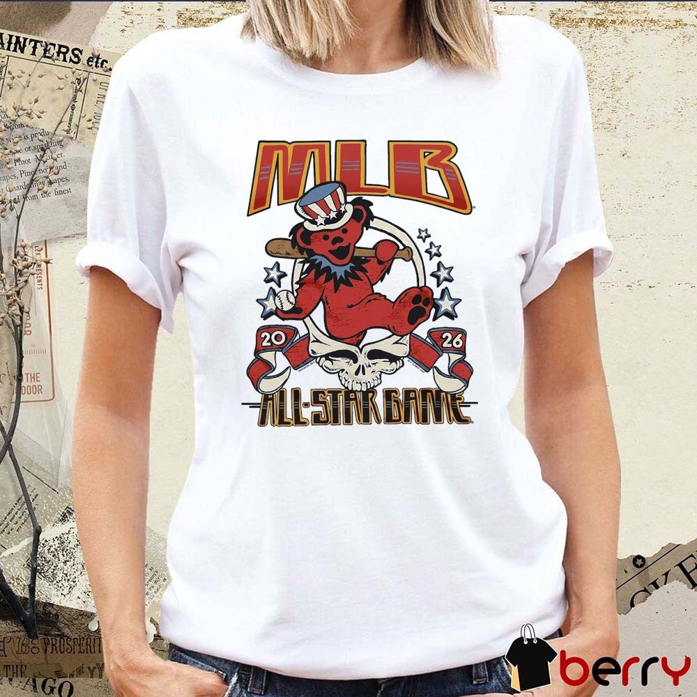 Philadelphia Phillies MLB Pop Up Tee 2026 Grateful Dead All Star Game t-shirt