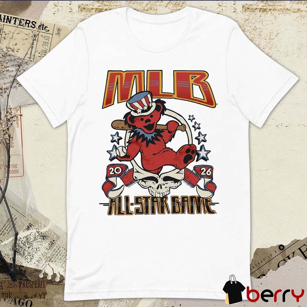 Philadelphia Phillies MLB Pop Up Tee 2026 Grateful Dead All Star Game t-shirt