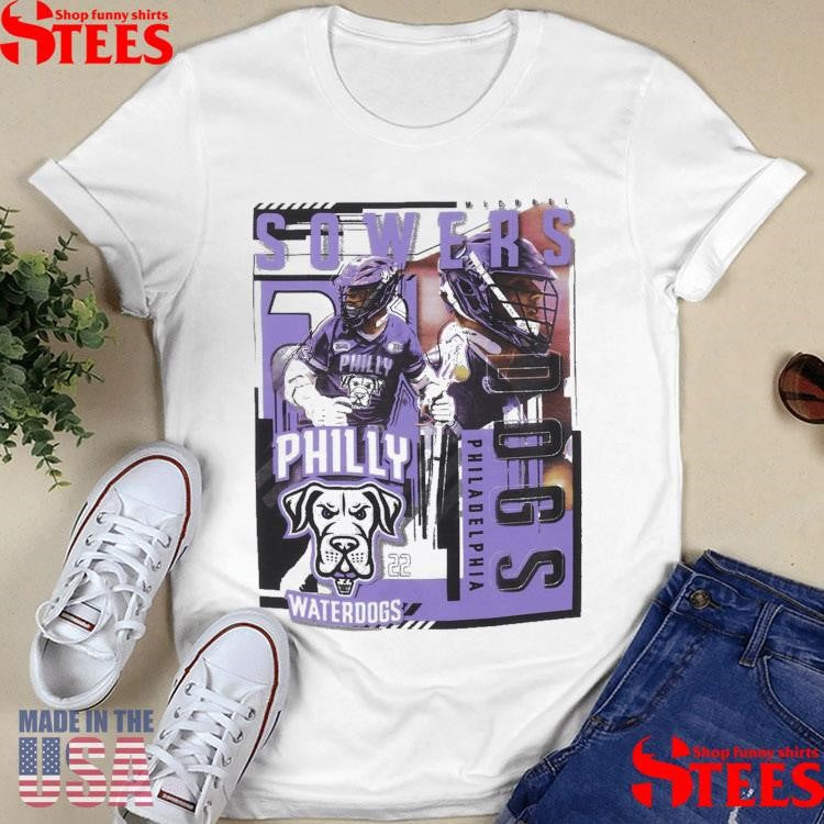 Philadelphia Waterdogs Player Sowers T-shirt
