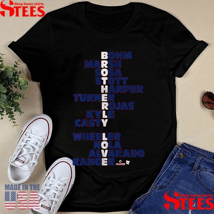 Philly Brotherly Love Names 2025 Shirts
