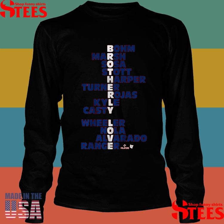 Philly Brotherly Love Names 2025 Shirts