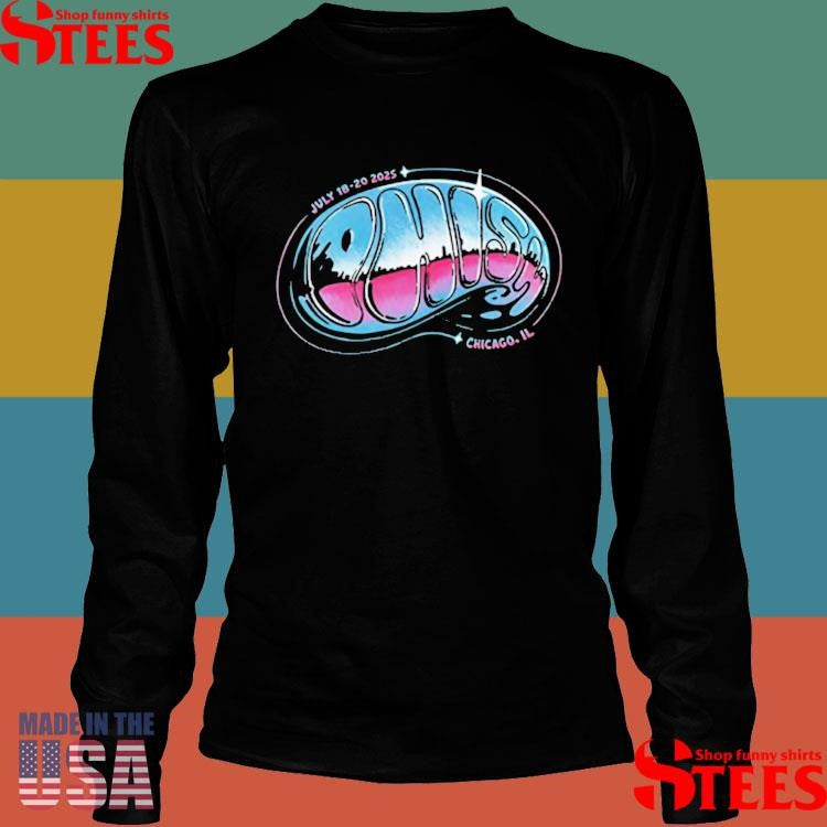 Phish July 18-20 2025 In Chicago Il T-shirt