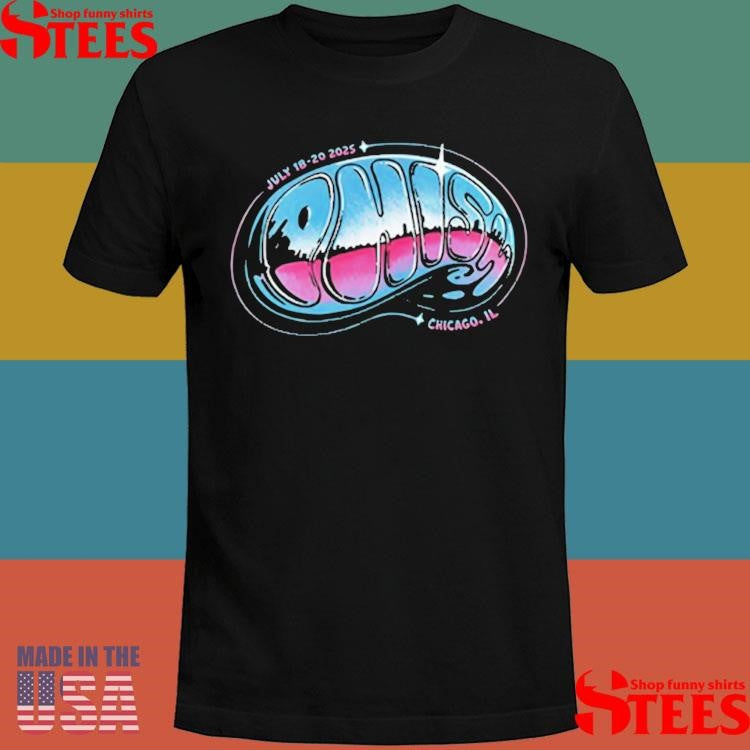 Phish July 18-20 2025 In Chicago Il T-shirt