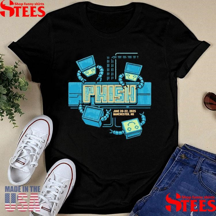 Phish June 20-22 2025 Manchester, NH T-shirt