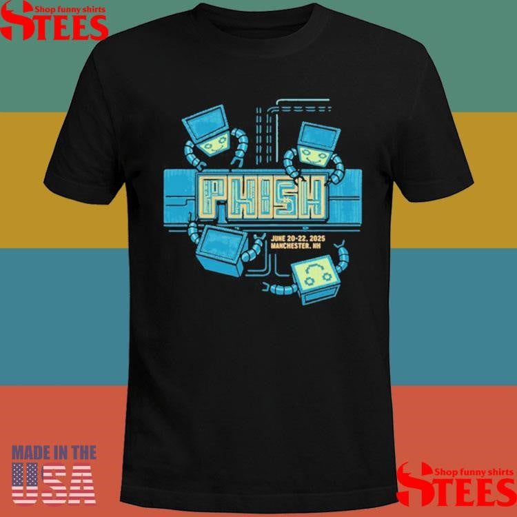 Phish June 20-22 2025 Manchester, NH T-shirt