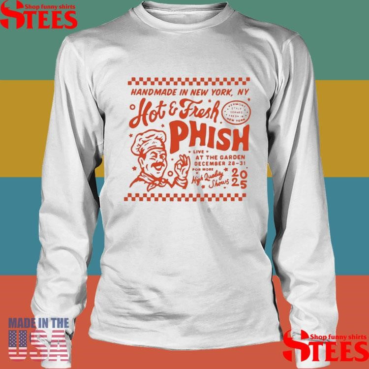 Phish New York Ny On Dec 28 31 2025 T-shirt