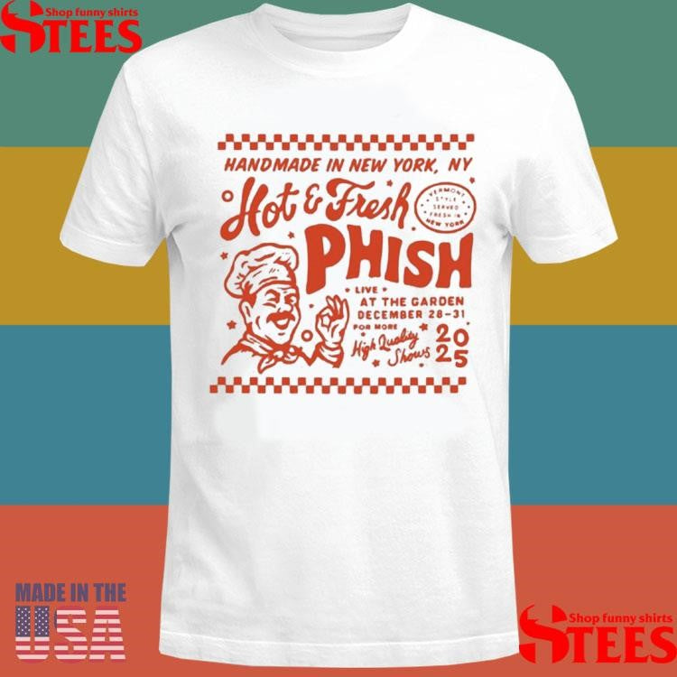 Phish New York Ny On Dec 28 31 2025 T-shirt