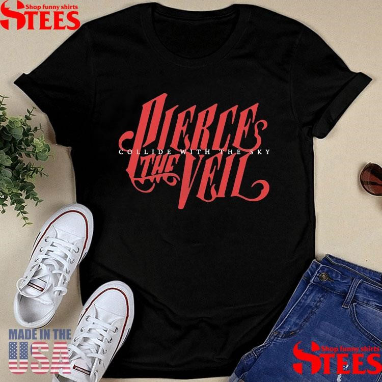 Pierce The Veil Collide Red Pullover T-shirt