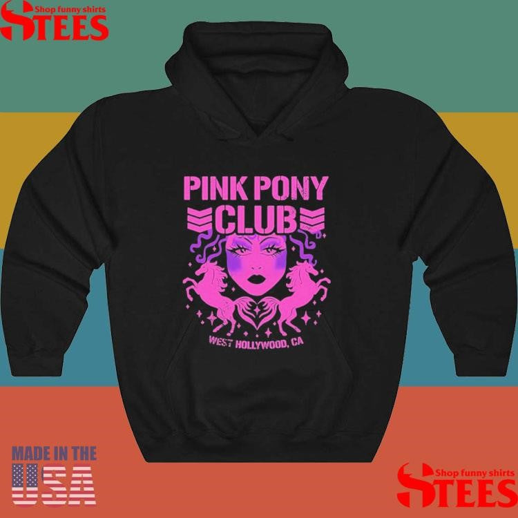Pink Pony Bullet Club West Hollywood, Ca Shirts