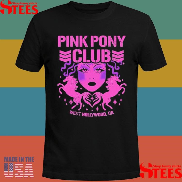 Pink Pony Bullet Club West Hollywood, Ca Shirts