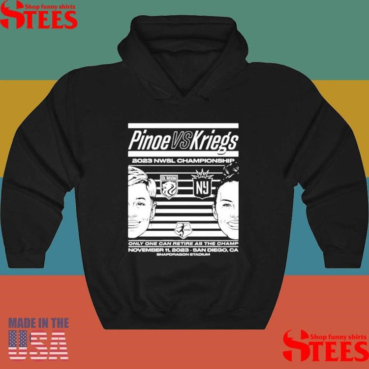 Pinoe Vs Kriegs 2023 Nwsl Championship Shirts