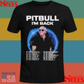 Pitbull I’m Back Fan Tour 2025 Concert Dates Inspired T-shirt