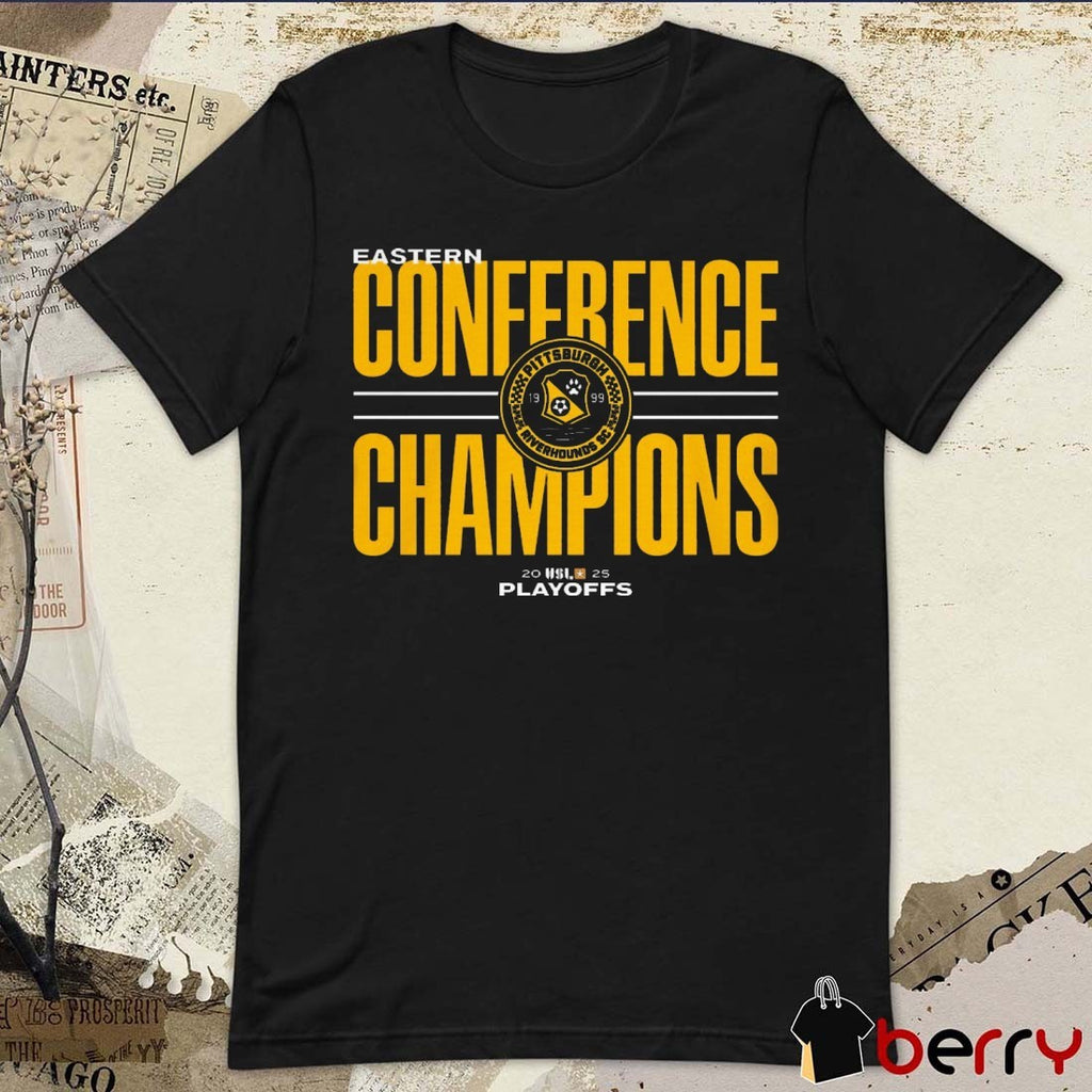 Pittsburgh Riverhounds SC Eastern Conference Champions Playoffs 2025 t-shirt