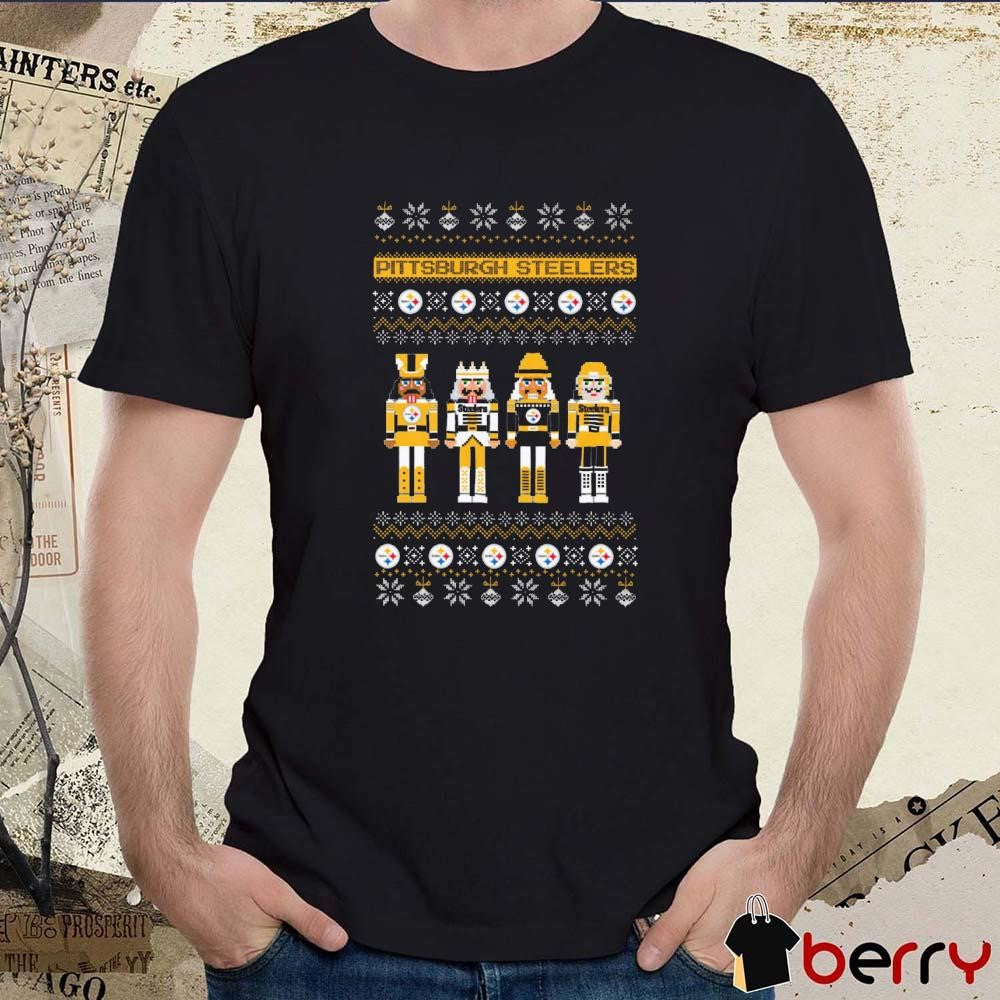 Pittsburgh Steelers Holiday Nutcracker NFL Ugly Christmas Sweater 2024 t-shirt