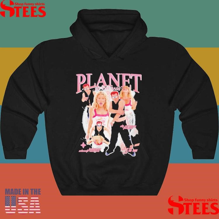Planet Of The Bass Dj Crazy Times And Ms Biljana Electronica T-shirt