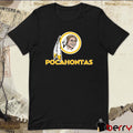 Pocahontas NFL Washington Redskins Parody Old Logo t-shirt