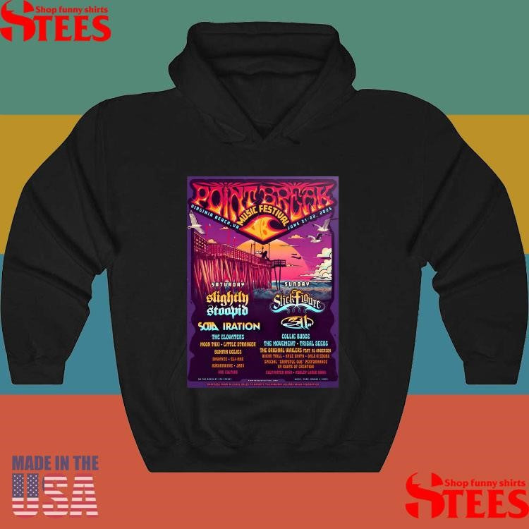 Point Break Festival June 21-22 2025 Virginia Beach Va Shirts