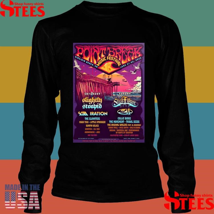 Point Break Festival June 21-22 2025 Virginia Beach Va Shirts