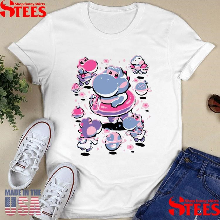 Pool Hangout PixelEyeBat T-shirt