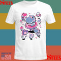 Pool Hangout PixelEyeBat T-shirt