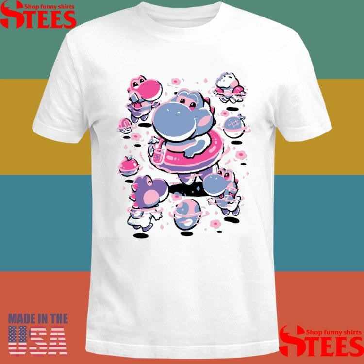 Pool Hangout PixelEyeBat T-shirt