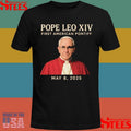 Pope Leo Xiv First American Pontiff May 8th 2025 Shirts