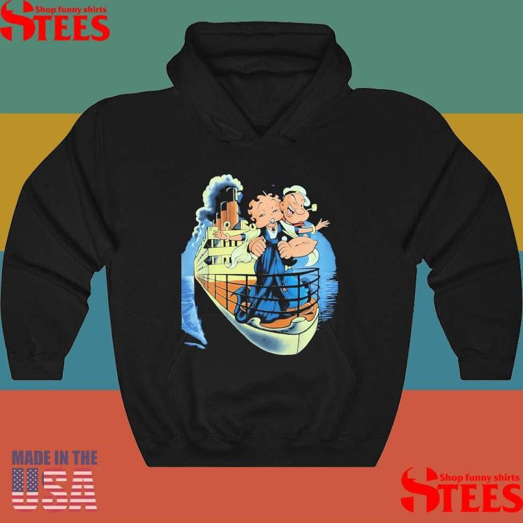 Popeye X Betty Boop X Titanic T-shirt