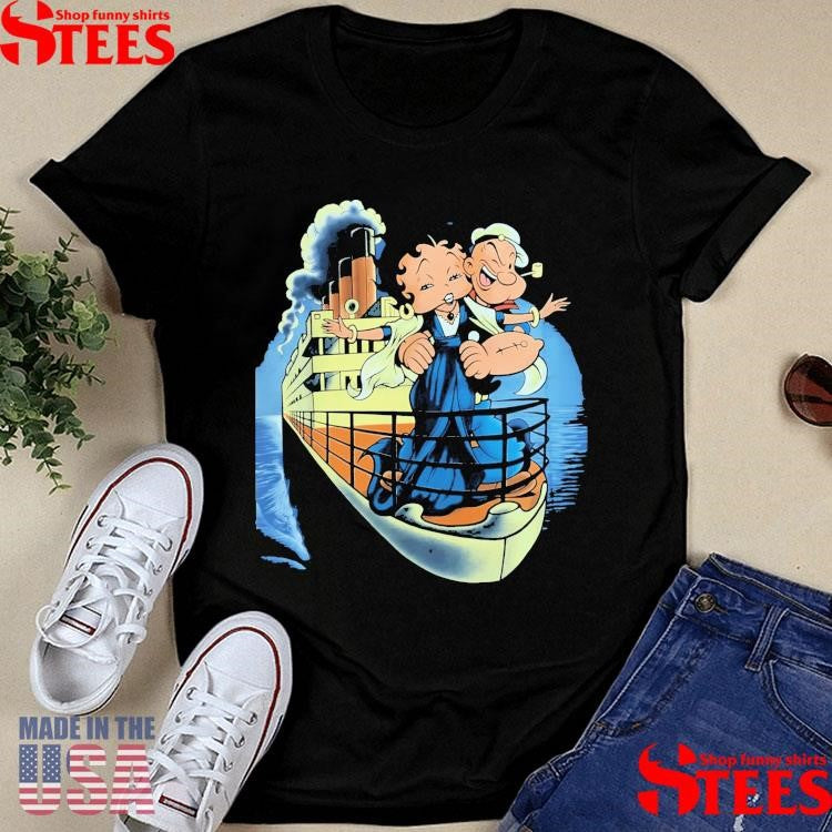 Popeye X Betty Boop X Titanic T-shirt