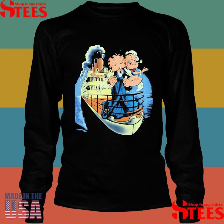 Popeye X Betty Boop X Titanic T-shirt