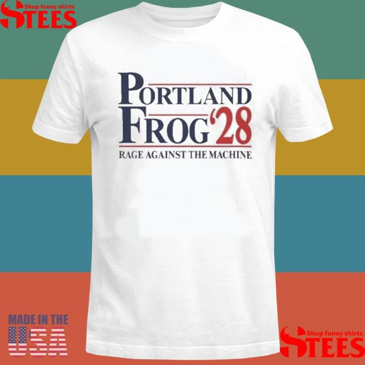Portland Frog ’28 Rage Against The Machine T-shirt