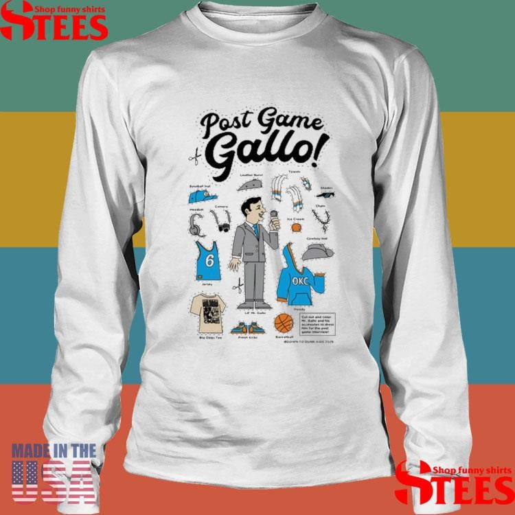 Post Game Gallo Shirts