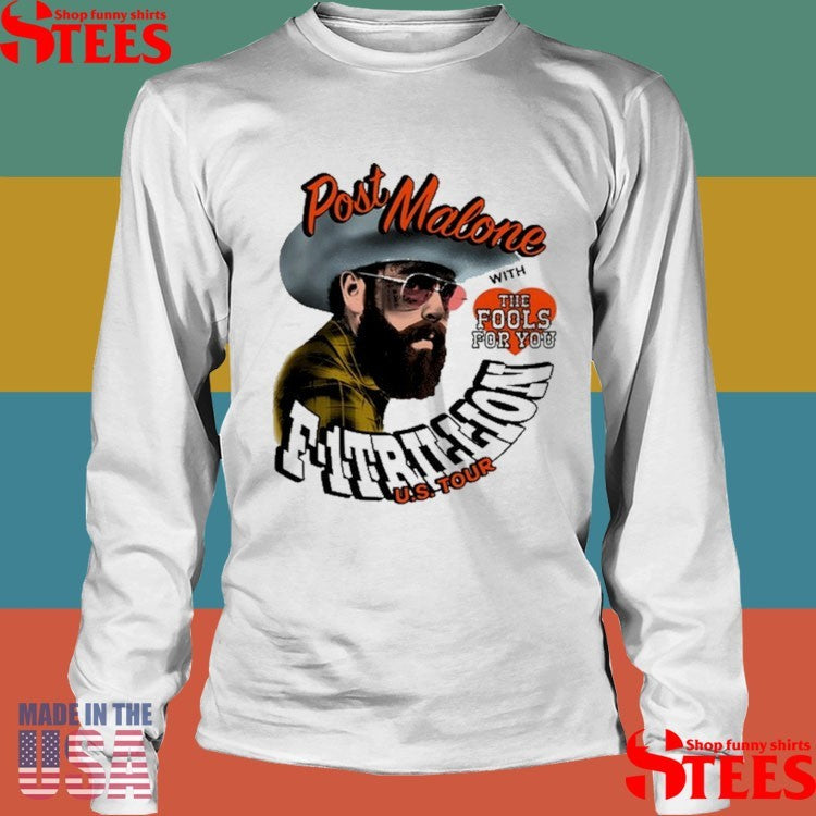Post Malone F-1 Trillion With The Fools For You Us Tour 2025 Shirts