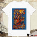 Poster AC DC PWR Up Tour June 30 2025 At The Olympiastadion Berlin Germany t-shirt