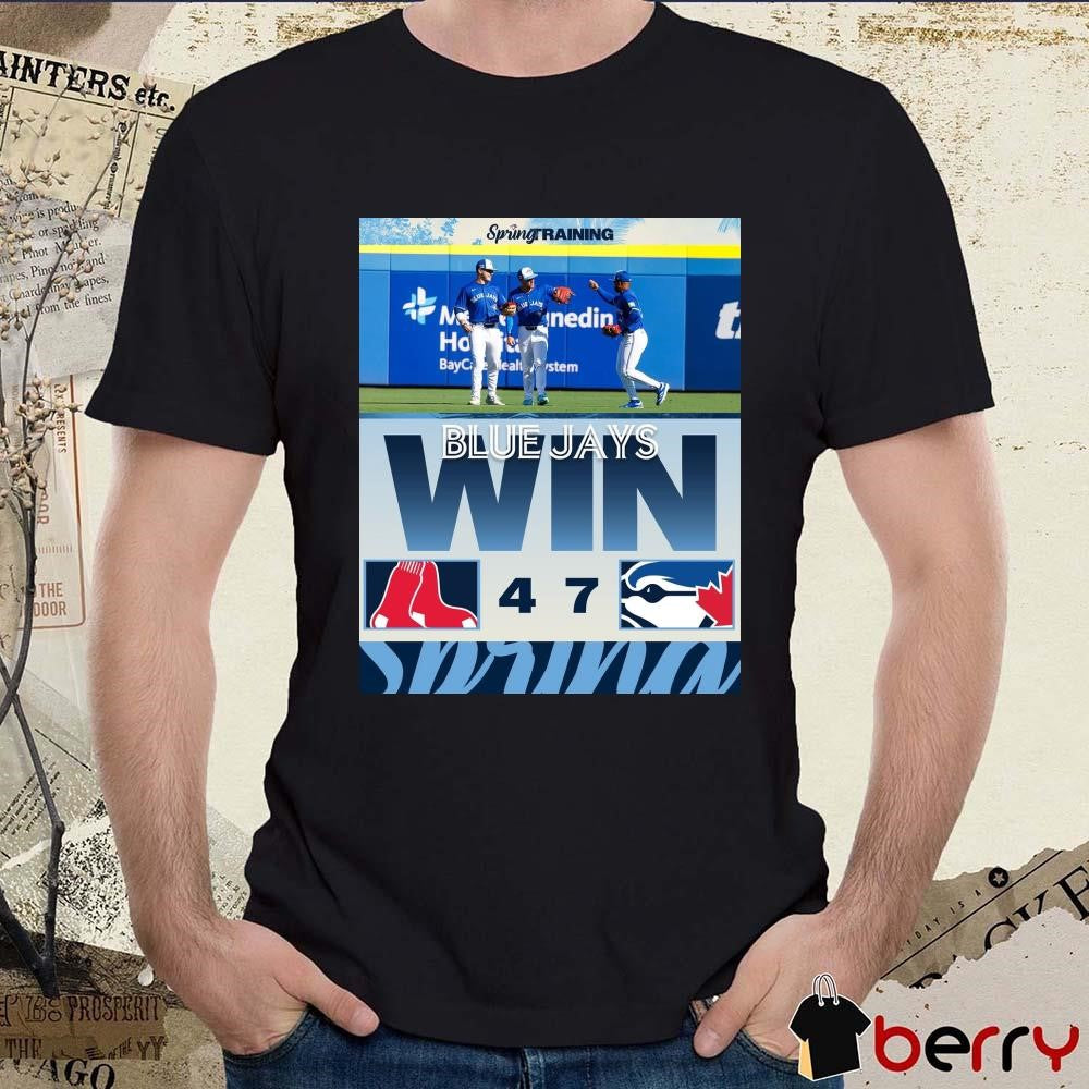 Poster Alan Roden Myles Straw Steward Berroa Toronto Blue Jays Vs Boston Red Sox Final Score 7 – 4 MLB Baseball t-shirt