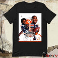 Poster Auburn Tigers Football 2025 Reese’s Senior Bowl Gameday Jalen McLeod Jarquez Hunter Eugene Asante Feb 1 Signatures t-shirt