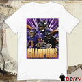 Poster Baltimore Ravens Win Cleveland Browns AFC North Champions NFL On FOX t-shirt