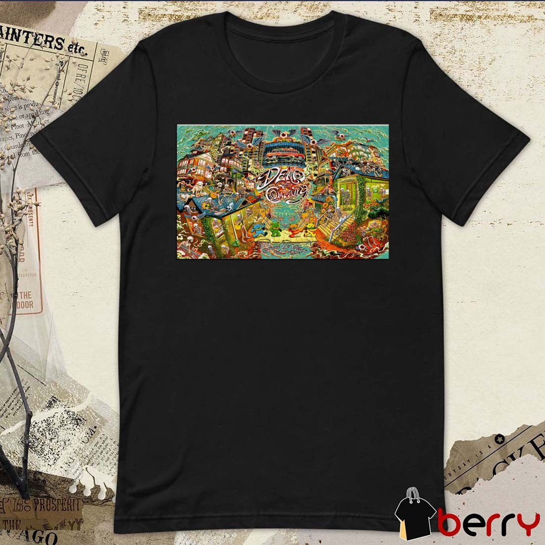 Poster Dead & Company Sphere Las Vegas NV May 16 2025 Tour t-shirt