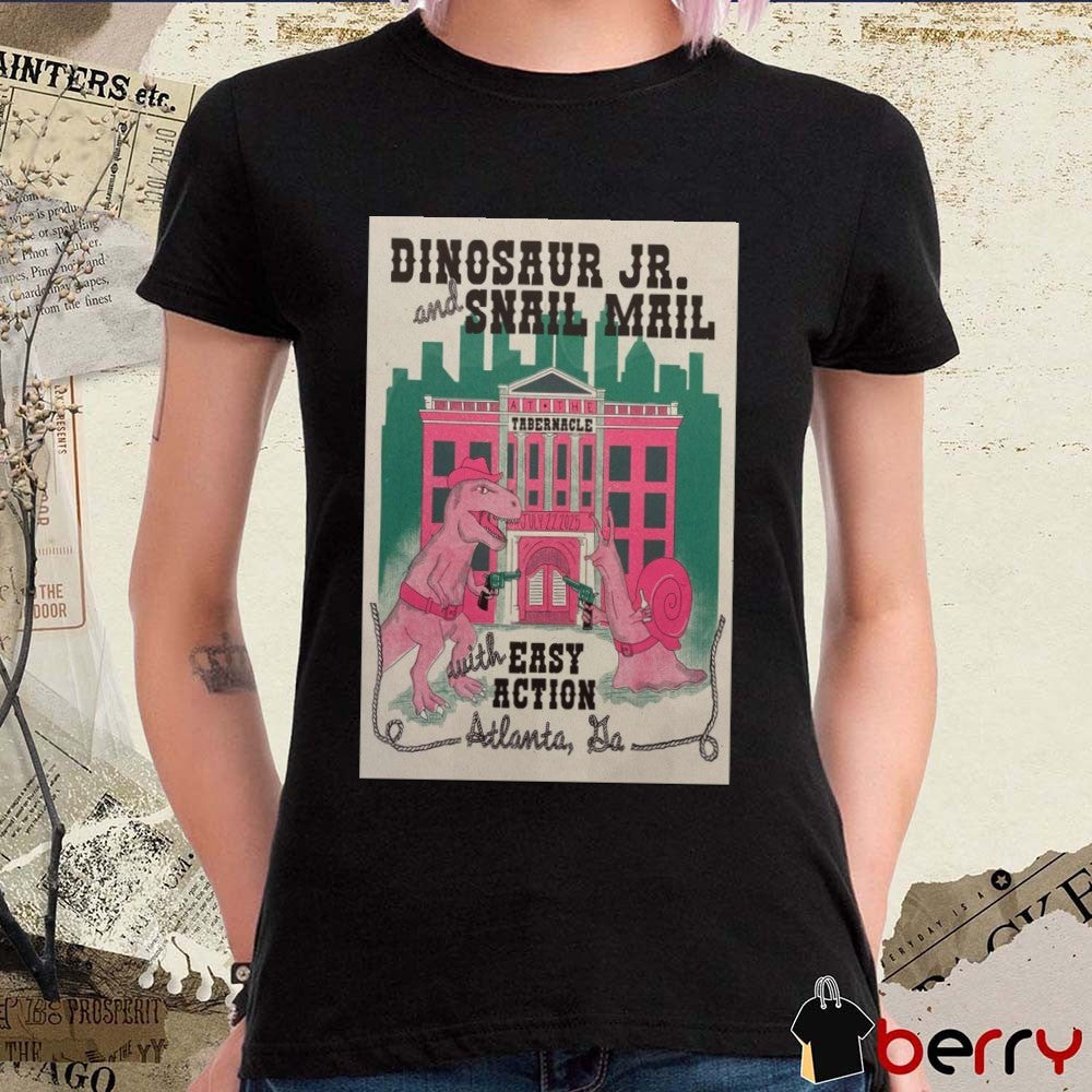Poster Dinosaur Jr. And Snail Mail Tour At The Tabernacle Atlanta GA 22 July 2025 t-shirt
