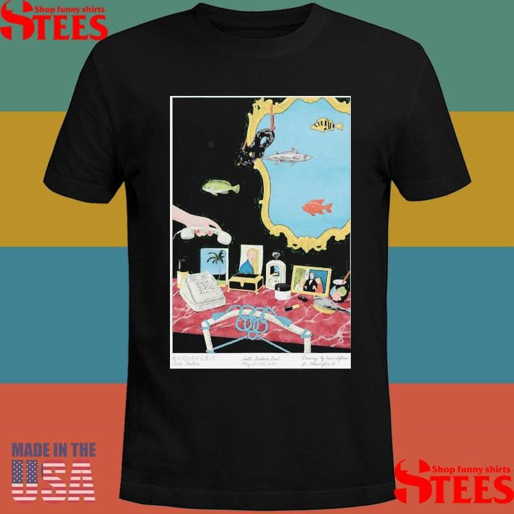 Poster Khruangbin At Santa Barbara Bowl In Santa Barbara, Ca On 05 21 2025 Shirts