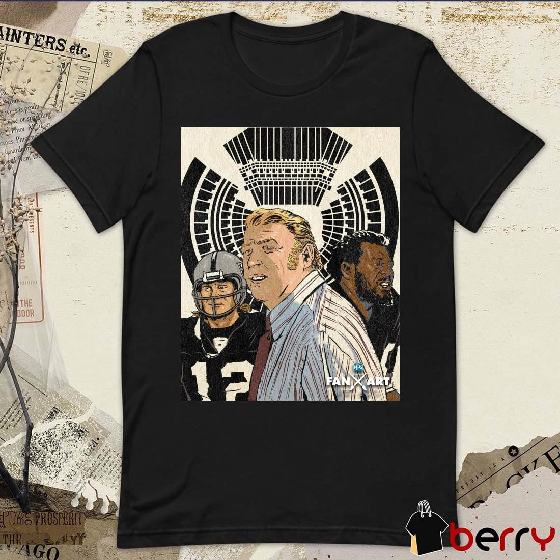Poster Las Vegas Raiders Harrison Freeman Fan Art Friday Sea of Hands Edition t-shirt