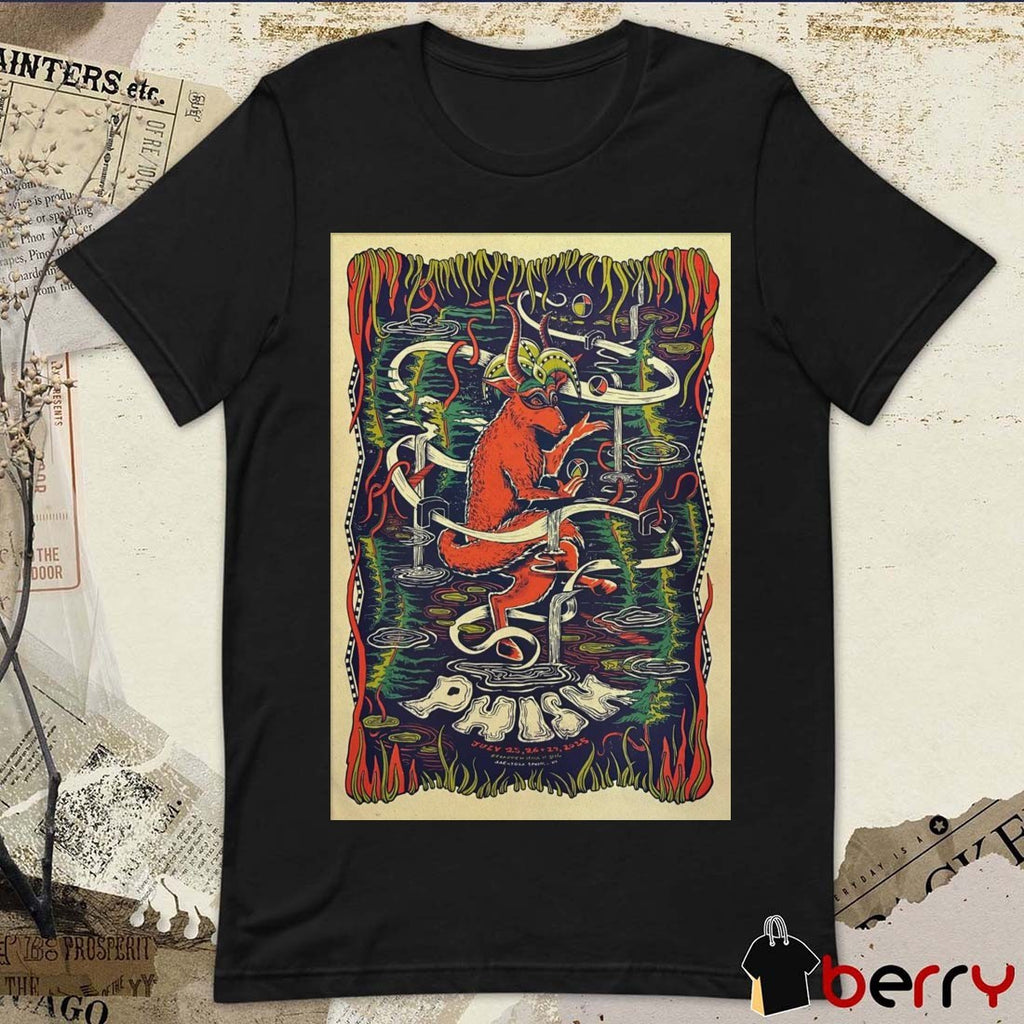 Poster Phish Broadview Stage At SPAC In Saratoga Springs NY July 25-26 2025 t-shirt