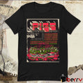 Poster PigsX7 August 2025 Shows 14 Santa Ana CA Constellation Room 15 Los Angeles CA Lodge Room t-shirt