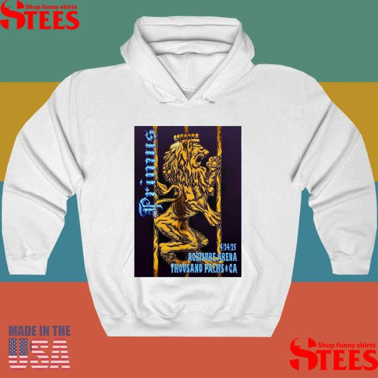 Poster Primus Apr 24 2025 Acrisure Arena Palm Desert, Ca Shirts