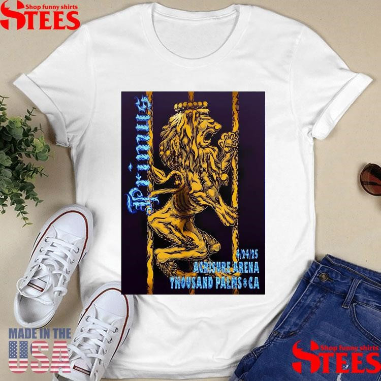 Poster Primus Apr 24 2025 Acrisure Arena Palm Desert, Ca Shirts