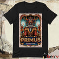 Poster Primus Onward and Upward Saenger Theatre New Orleans Louisiana July 28 2025 t-shirt