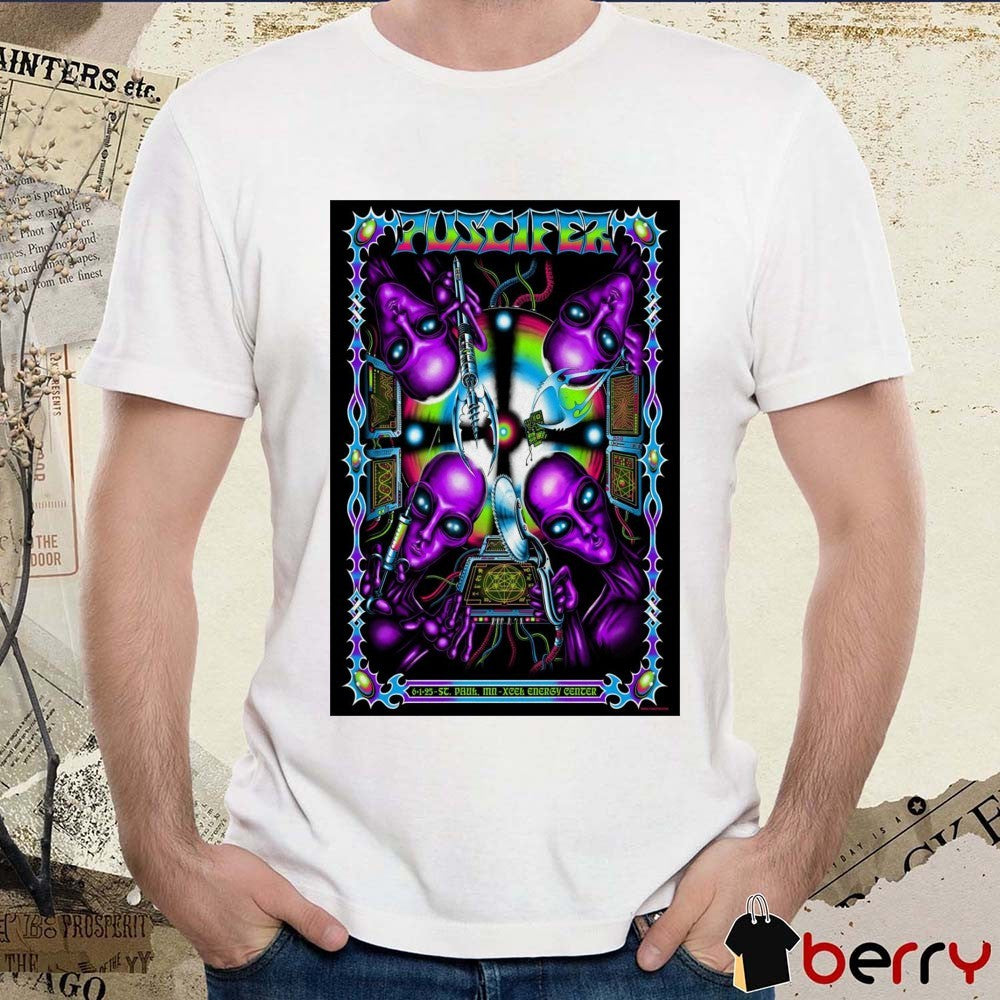 Poster Puscifer On June 1 2025 S.T Paul Minnesota Xcel Energy Center t-shirt